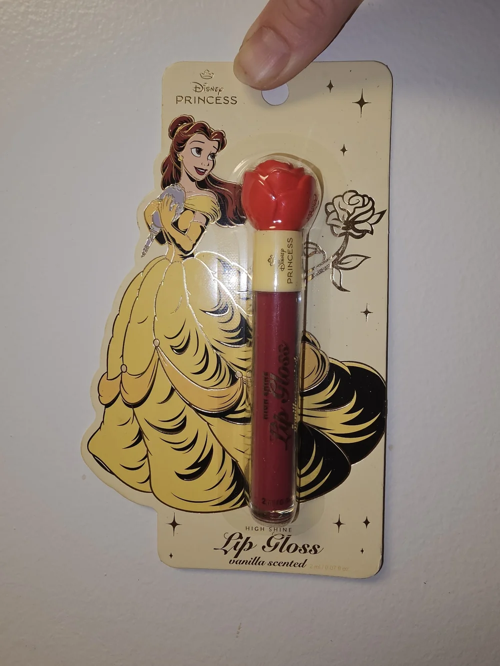 Disney Princess Belle Red Rose Lip Gloss